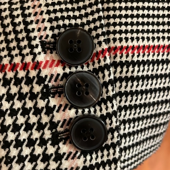 EUC Annine Bing Classic Black and White Checkered Blazer - Picture 6 of 6
